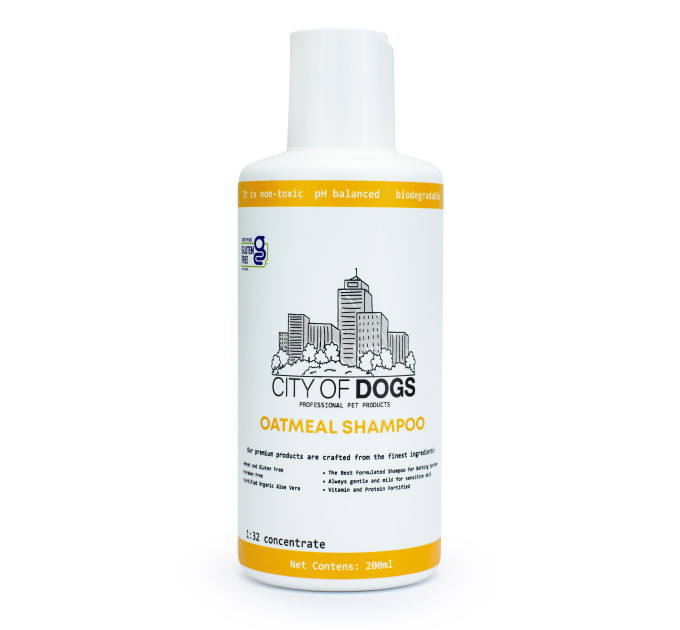 Вівсяний шампунь City of Dogs Oatmeal, 500 мл