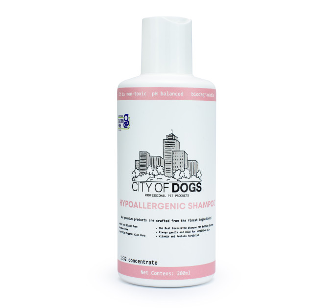 Гіпоалергенний шампунь City of Dogs Hypo Active, 500 мл