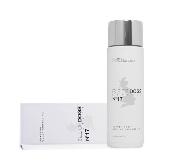 Шампунь Isle of Dogs з олією Вечірньої Примули № 17 для коричневої шерсті собак 250мл