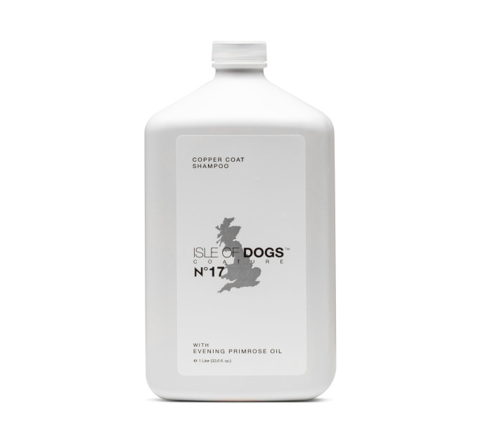 Шампунь Isle of Dogs з олією Вечірньої Примули № 17 для коричневої шерсті собак 1літр