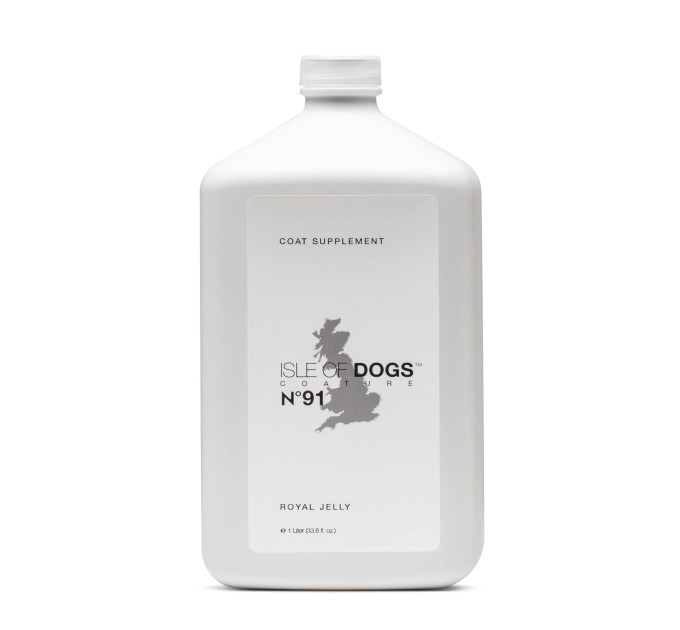 Харчова добавка Isle of Dogs для росту шерсті собак №91 Королівське желе 1 літр