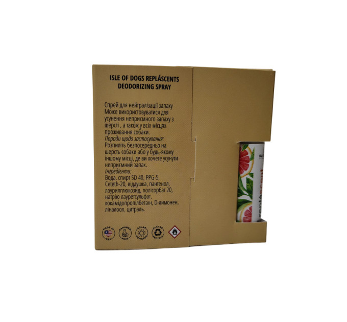 Парфум для собак Isle of Dogs Sugar Cane & Grapefruit, мініатюра