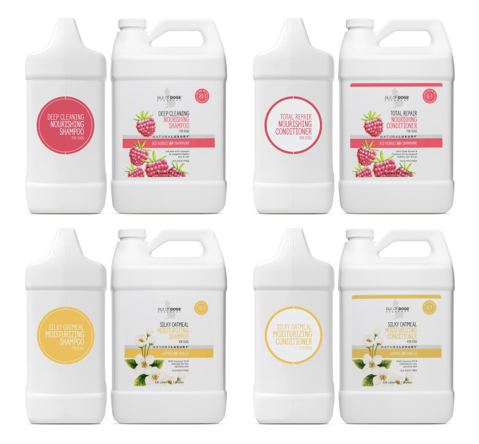 Шампунь Isle of Dogs для глибокої очистки шерсті собак DEEP CLEANING 3,78 літра галон