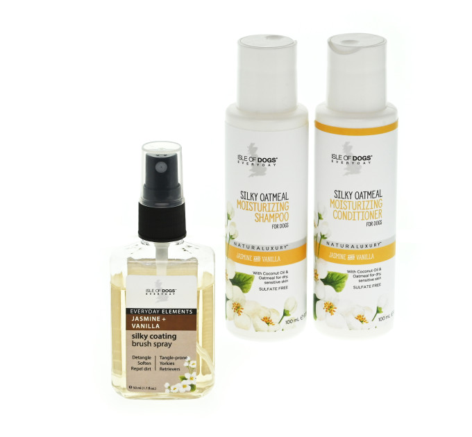 Комплект для догляду за м'якою шовковистою шерстю