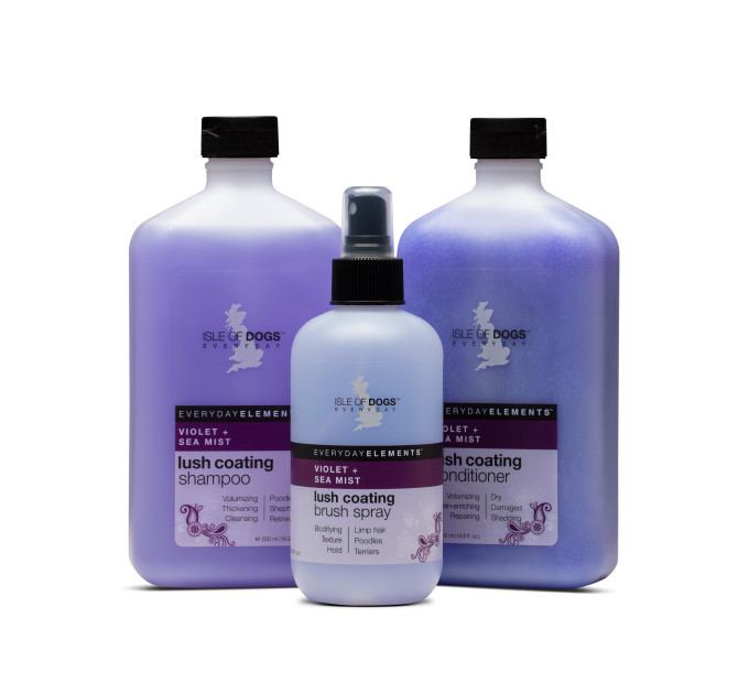 Кондиціонер Isle of Dogs для об'ємної шерсті собак LUSH COATING 500мл