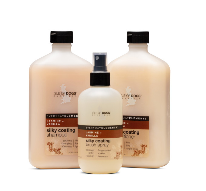 Спрей Isle of Dogs для розчісування шовковистої шерсті собак SILKY COATING 250мл