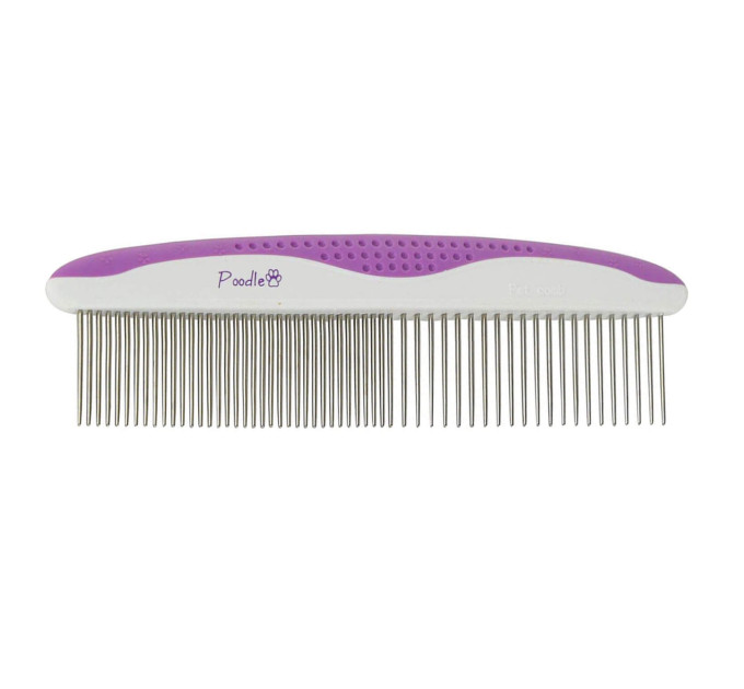 Гребінець для собак Poodle Pet з нержавіючої сталі 50мм х 170мм
