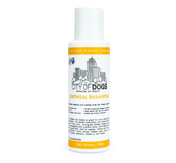 Вівсяний шампунь City of Dogs Oatmeal, 100 мл