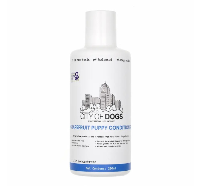Грейпфрутовий кондиціонер City of Dogs Grapefruit, 500 мл