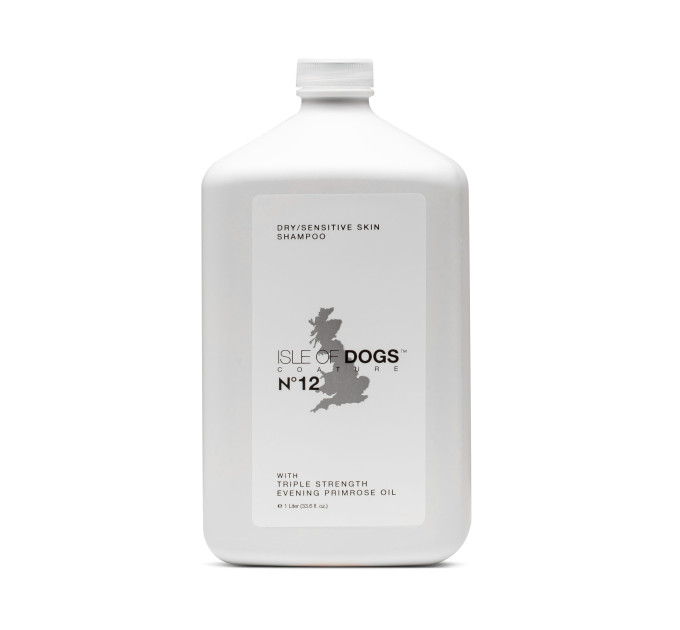 Шампунь Isle of Dogs №12 для відновлення сухої шерсті з олією вечірньої примули 1 литр