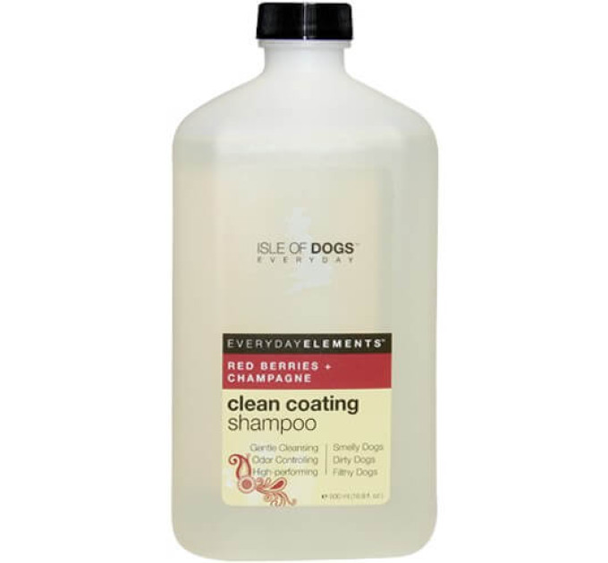 Шампунь Isle of Dogs суперочищувальний для шерсті собак CLEAN COATING 500мл