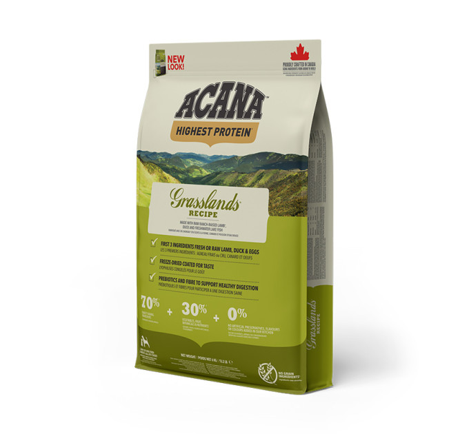 ACANA GRASSLANDS DOG RECIPE 6.0kg