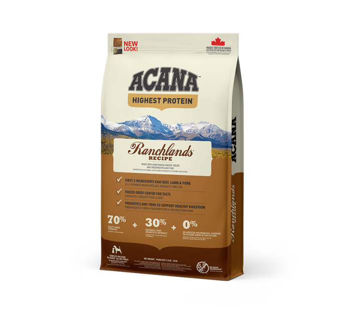 ACANA RANCHLANDS DOG RECIPE 11.4KG
