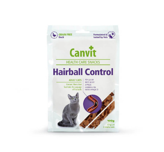 Canvit Hairball Control для котів 100г