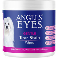 Вологі серветки для видалення слізних доріжок Angels' Eyes Gentle Tear Stain Wipes для собак 100 штук