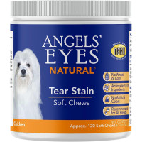 Таблетки для профілактики слізних доріжок Angels' Eyes Natural Tear Stain Prevention Soft Chews for Dogs для собак 120таб