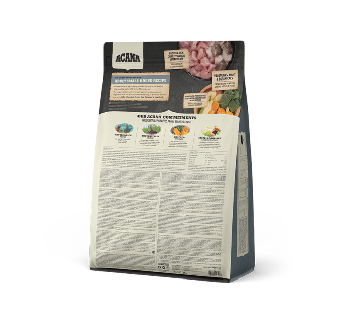 ACANA Adult Small Breed Recipe 2.0kg