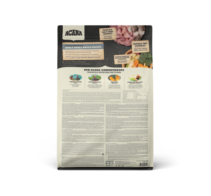 ACANA Adult Small Breed Recipe 2.0kg