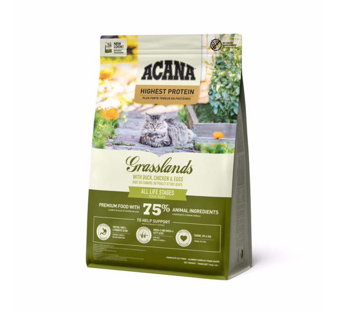 ACANA GRASSLANDS CAT 1.8KG (x8)