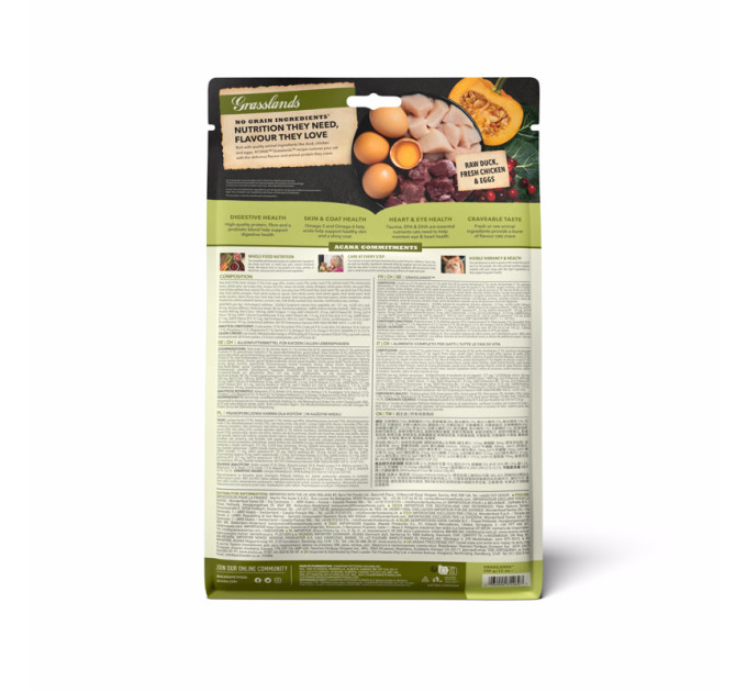 ACANA GRASSLANDS CAT 340g (x30 new)