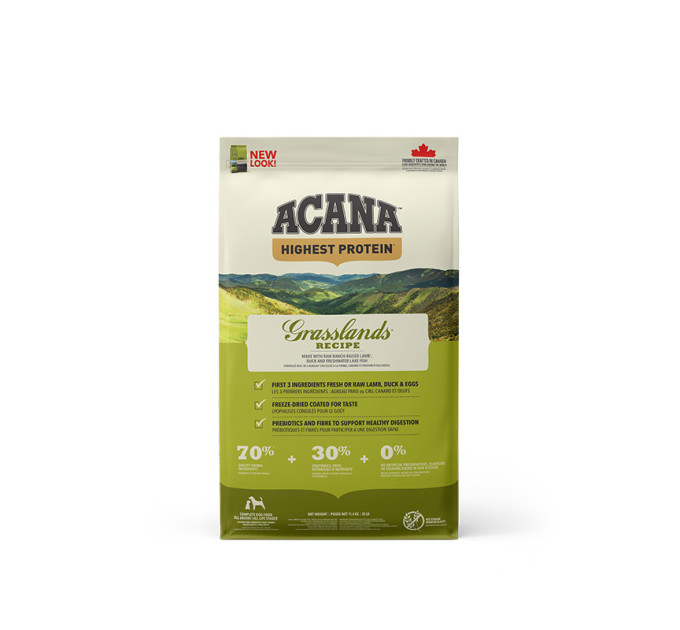 ACANA GRASSLANDS DOG RECIPE 11.4kg