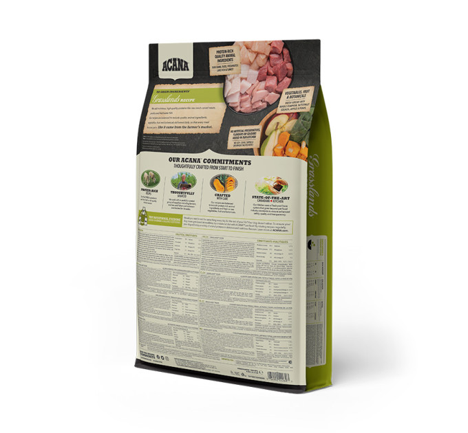 ACANA GRASSLANDS DOG RECIPE 6.0kg