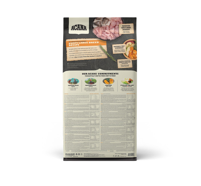 ACANA Puppy Large Breed Recipe 17.0kg