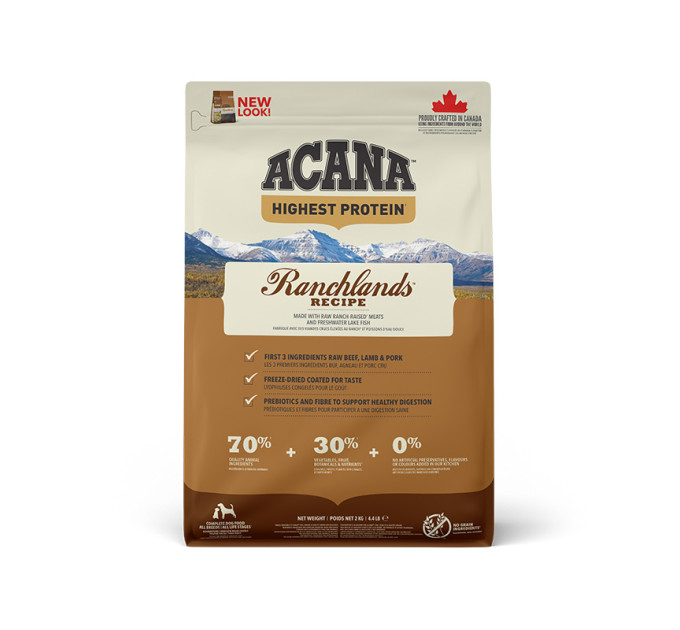 ACANA RANCHLANDS DOG RECIPE 2.0KG