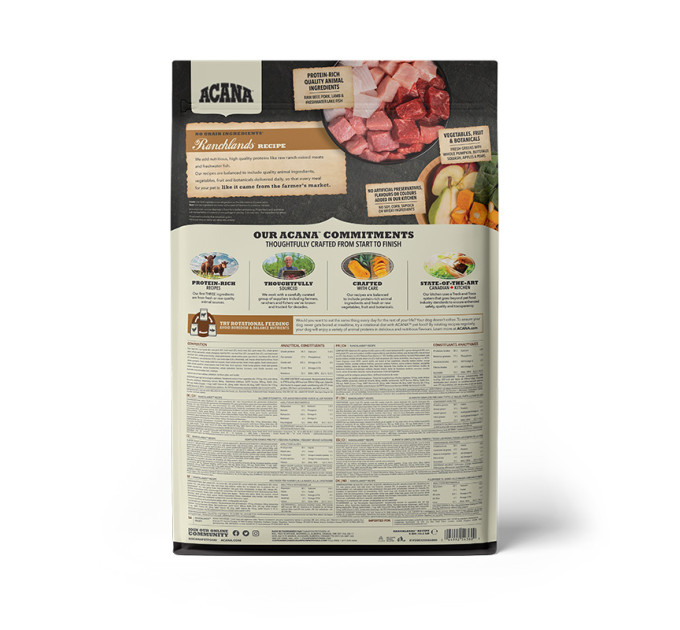 ACANA RANCHLANDS DOG RECIPE 6.0KG