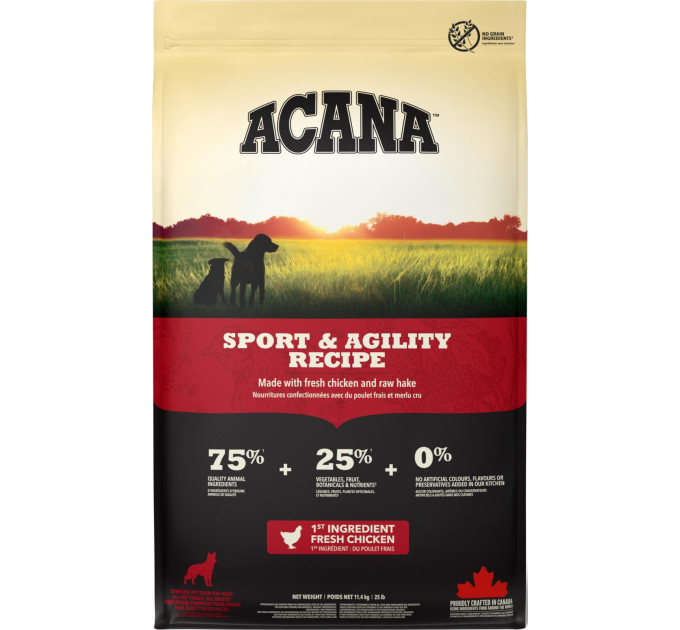 ACANA Sport&Agility Recipe 11.4kg
