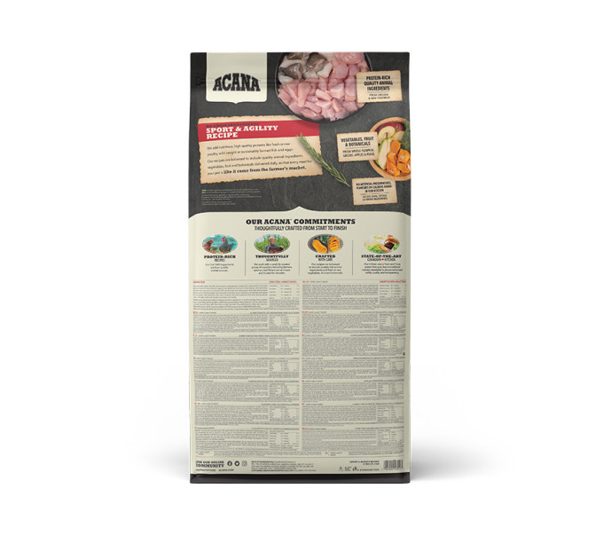 ACANA Sport&Agility Recipe 17.0kg
