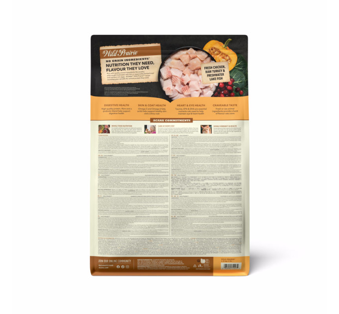 ACANA WILD PRAIRIE CAT 1.8KG (x8)