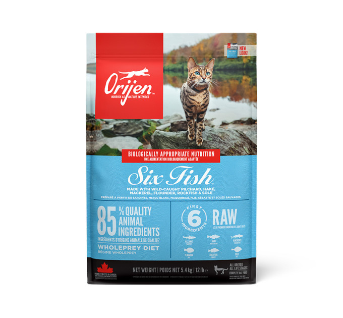 ORIJEN 6 FISH CAT&KITTEN 5.4KG