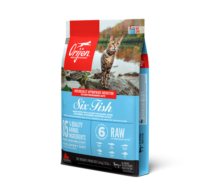 ORIJEN 6 FISH CAT&KITTEN 5.4KG