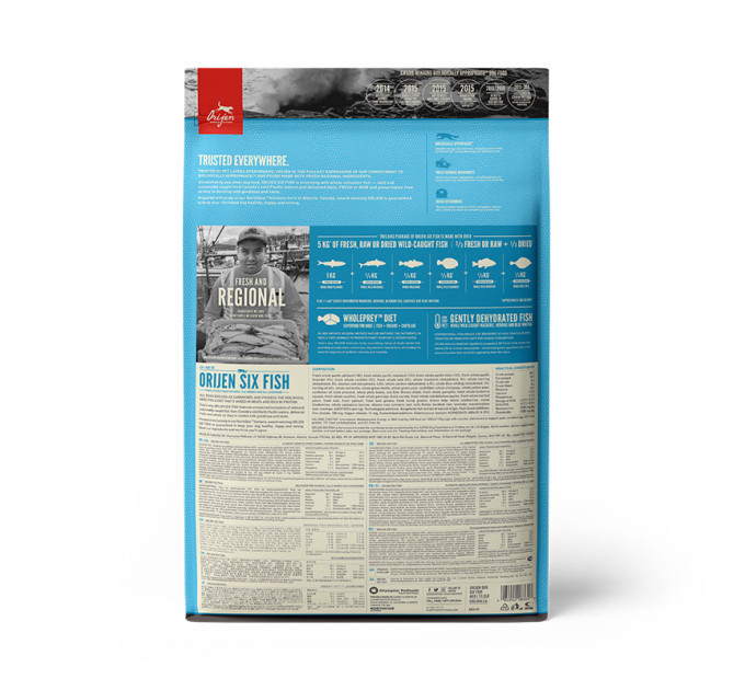 ORIJEN 6 Fish Dog 6.0kg