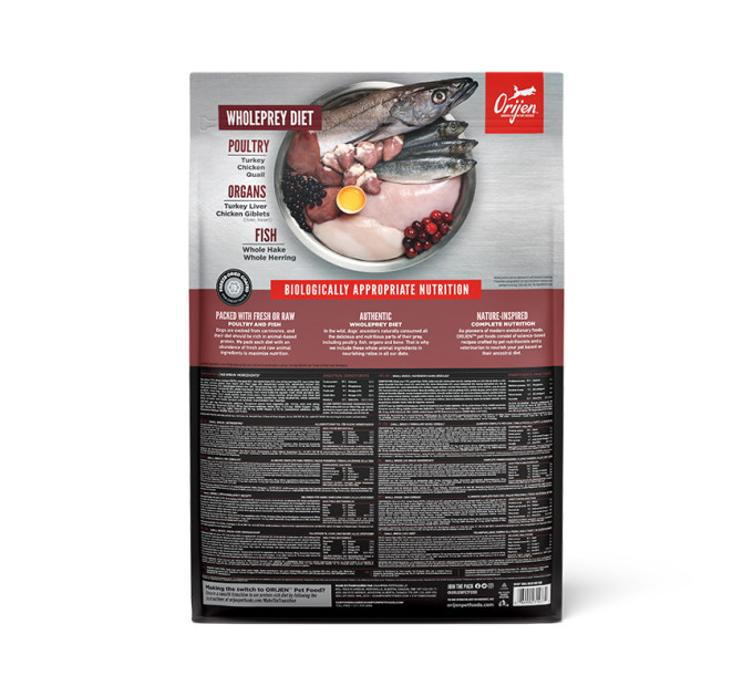 ORIJEN Small Breed Dog 4.5 KG