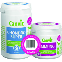 Canvit Chondro Super for dogs 230g + Canvit Imuno 100g Canvit Chondro Super for dogs 230g + Canvit Imuno 100g